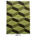 Silk & Elastic 3D with Geometry Design Rug